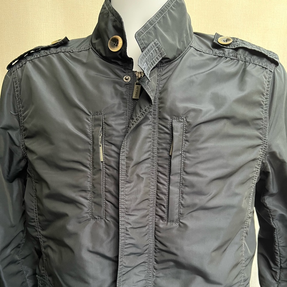 Men’s “ETRO Milano” Blue Windbreaker